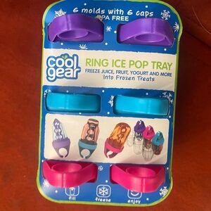 2 Cool gear rocket ice pop mold tray brand new